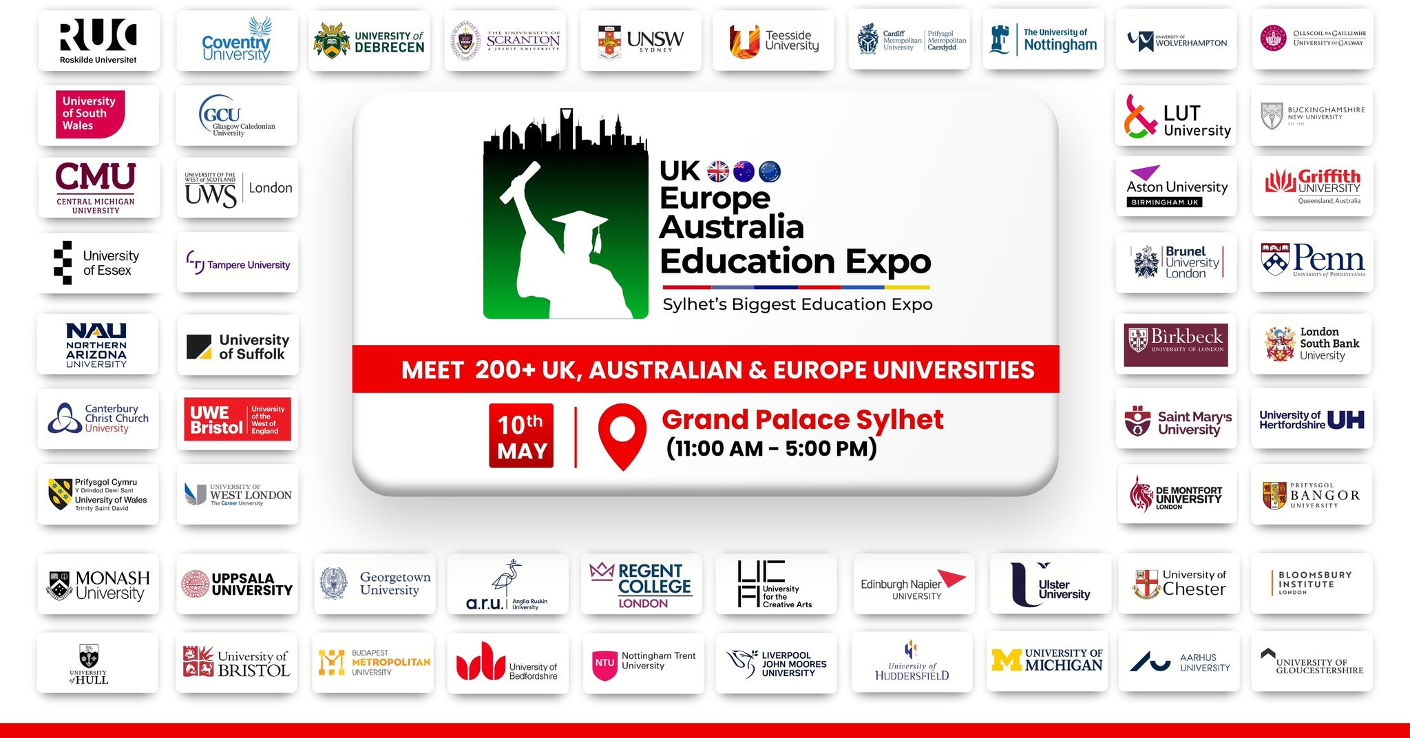 UK, Europe & Australia Education Expo 2025 – Sylhet